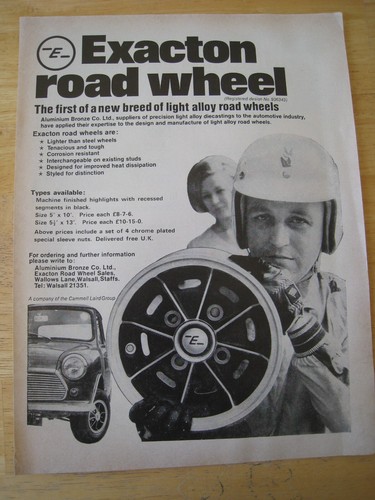 Exacton road wheel light alloy - exacton,